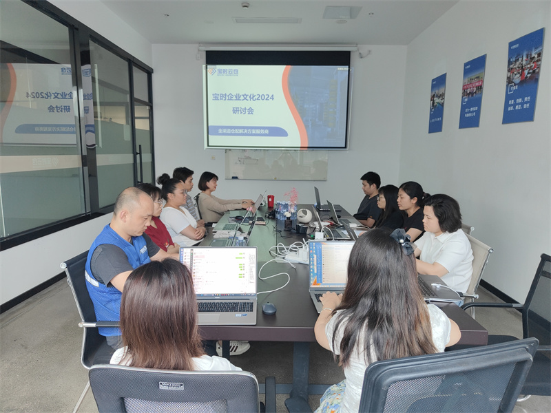 海盐凝聚力量谋发展 | 宝时云仓成功举办2024企业文化研讨会
